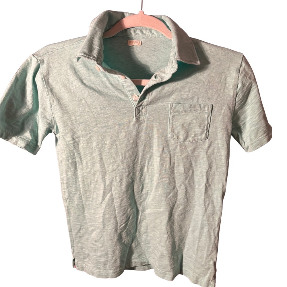 Crewcuts Mint Polo Shirt